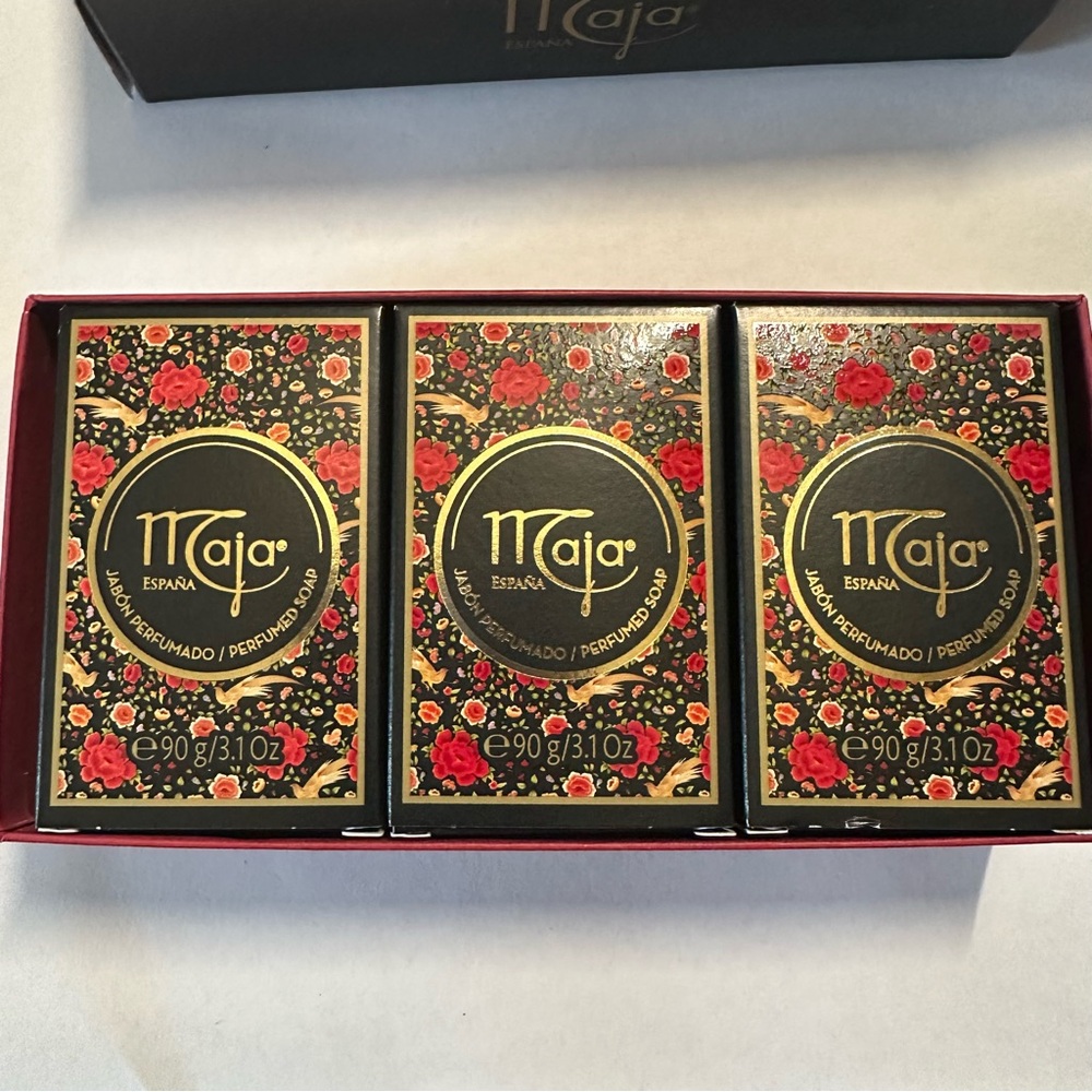 Maja Perfumed Soap Set Bars Classic Luxury Perfumed Soaps 3 Pack 3.1 Oz Each Bar